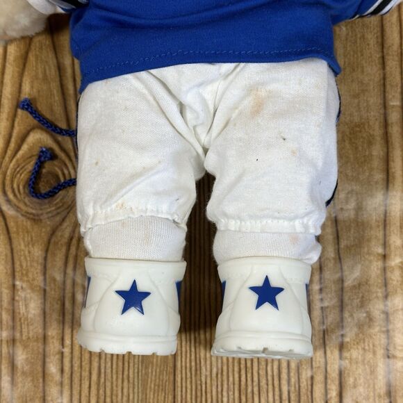 Tender Heart Treasures THT Cheerleader Bear THT Football‎ Bear Lot Of 3 1991 - Picture 5 of 16